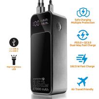 power bank - everActive EB-27Q, 27000mAh, 162.5W, QC4+ - 2 nuotrauka