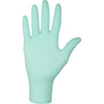 pirstines nitrilines - Mercator Medical Nitrylex 100 vienetų, žalios - 2 nuotrauka