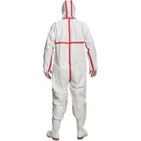 darbo kombinezonai - Darbo kostiumas Cerva Chemsafe 400, balta, XXL dydis - 2 nuotrauka