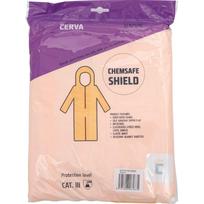 kombinezonas vyrams - Darbinis kombinezonas vyrams Cerva Chemsafe Shield, geltona, XXL dydis - 2 nuotrauka