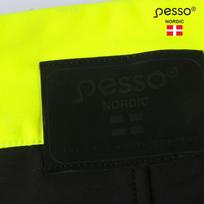 softshell kelnes - Softshell kelnės Nebraska, Hi-Vis CL2, geltona/juoda C44, Pesso - 8 nuotrauka