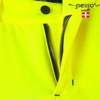 softshell kelnes - Softshell kelnės Nebraska, Hi-Vis CL2, geltona/juoda C44, Pesso - 9 nuotrauka