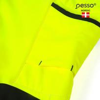 softshell kelnes - Softshell kelnės Nebraska, Hi-Vis CL2, geltona/juoda C44, Pesso - 10 nuotrauka