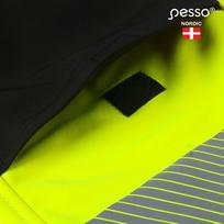 softshell kelnes - Softshell kelnės Nebraska, Hi-Vis CL2, geltona/juoda C44, Pesso - 13 nuotrauka