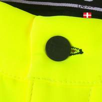 softshell kelnes - Softshell kelnės Nebraska, Hi-Vis CL2, geltona/juoda C44, Pesso - 16 nuotrauka