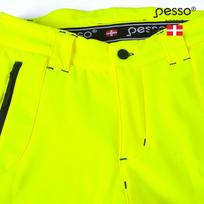 softshell kelnes - Softshell kelnės Nebraska, Hi-Vis CL2, geltona/juoda C44, Pesso - 17 nuotrauka