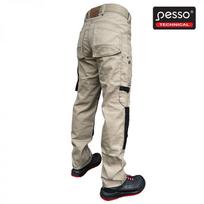 audiniai - Darbo kelnės Pesso Canvas KDCP, pilkos - 3 nuotrauka