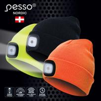 led kepure - Pesso su LED apšvietimu, pilka - 2 nuotrauka