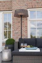 sildytuvas ip44 - Sunred ARTIX M-SO Rudas (Brown) - 2 nuotrauka