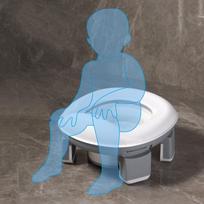 kelioninis puodukas - Reach Portable Potty 3in1 kelioninis puodukas, Baltas/Pilkas (White/Grey) - 3 nuotrauka