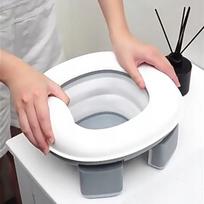 kelioninis puodukas - Reach Portable Potty 3in1 kelioninis puodukas, Baltas/Pilkas (White/Grey) - 7 nuotrauka