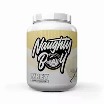 sokoladas - NAUGHTY BOY Advanced Whey Protein, Baltasis šokoladas su sūdytais žemės riešutais (White Chocolate Salted Peanut) - 2010 g - 2 nuotrauka