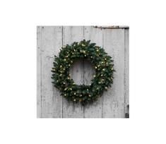 kaledines lauko dekoracijos - DecoKing Pola Pine Christmas Wreath 50cm Pine - 2 nuotrauka