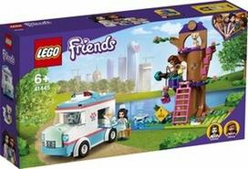 veterinarijos klinikos - LEGO Friends Vet Clinic Ambulance 41445 - 2 nuotrauka