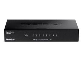 metalinis tinklas - TRENDNET 8-Port Gigabit Switch /w metal | TEG-S83 - 2 nuotrauka
