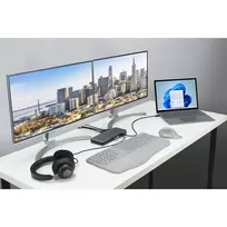 kabelis thunderbolt 4 - KENSINGTON SD5760T Thunderbolt 4 Dual 4K Docking Station - 3 nuotrauka