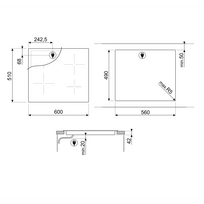 elektrine kaitlente - Smeg SE364ETD - 3 nuotrauka