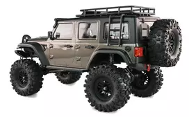 automodeliai - Amewi AMXRock Crosstrail Crawler 4WD 1:10 ARTR Antracito sp. - 2 nuotrauka