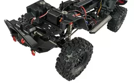 automodeliai - Amewi AMXRock Crosstrail Crawler 4WD 1:10 ARTR Antracito sp. - 3 nuotrauka