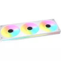 rgb ventiliatoriai - Cougar Unity360-FB 360 ARGB PWM Reversed Fan White - 3 nuotrauka