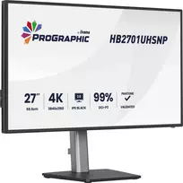 4k 27 - iiyama ProGraphic HB2701UHSNP-B1 27", IPS, 4K Ultra HD, USB-C, juodas (black) - 9 nuotrauka