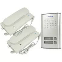 akiniai rinkinys - Orno Dviejų šeimų domofonų komplektas, įmontuotas, FOSSA MULTI - 2 nuotrauka