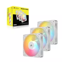 120mm argb pack - Corsair RS120-R ARGB PWM 120mm White 3-pack - 2 nuotrauka