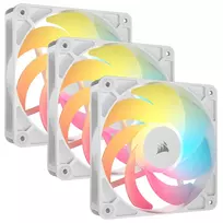 120mm argb pack - Corsair RS120-R ARGB PWM 120mm White 3-pack - 5 nuotrauka