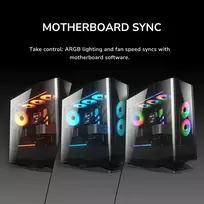 rgb ventiliatoriai - Cougar Unity360-FB 360 ARGB PWM White - 2 nuotrauka