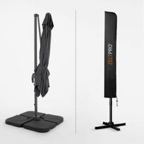 zeltpro sketis - Zeltpro Lauko skėtis Comfort Antracito - 4 nuotrauka