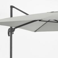 lauko pavesines - Lauko skėtis Comfort Light Pilkas - 9 nuotrauka