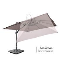 zeltpro sketis - Zeltpro Lauko skėtis Select Taupe - 12 nuotrauka