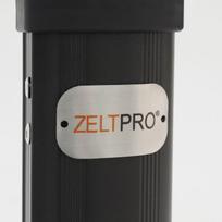 zeltpro sketis - Lauko skėtis su padu ir užvalkalu Comfort, rudas - 19 nuotrauka