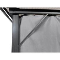lauko pavesine zeltpro - Lauko pavėsinė Zeltpro Deluxe, 300x300 cm, pilka - 5 nuotrauka