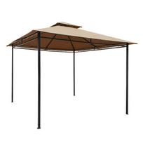 lauko pavesine zeltpro - Lauko pavėsinė Zeltpro Prime, 300x300 cm, ruda - 3 nuotrauka