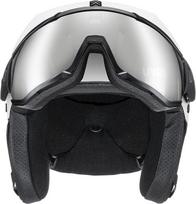 slidinejimo salmai - Slidinėjimo šalmas UVEX Instinct visor white 56/6/260/50 - 3 nuotrauka
