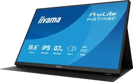 iiyama prolite - iiyama ProLite P1671HSC-B1 15.6", IPS, FHD, nešiojamas monitorius - 7 nuotrauka