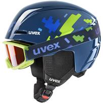 meskiukas - Slidinėjimo šalmas Uvex viti turquoise rabbit, mėlynas - 2 nuotrauka