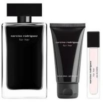 Narciso Rodriguez For Her rinkinys: EDT 50 ml + EDT 7,5 ml + kūno losjonas 50 ml