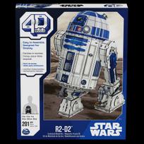 Spin Master 4D Build Star Wars R2-D2 6069817, 201 det.