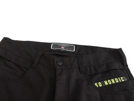 pesso kelnes - Darbo kelnės Pesso Canvas HI-VIS, pilkos - 4 nuotrauka