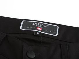 pesso kelnes - Darbo kelnės Pesso Canvas HI-VIS, pilkos - 7 nuotrauka