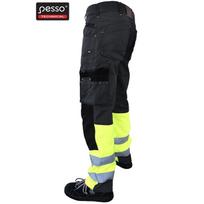 pesso kelnes - Darbo kelnės Pesso Canvas HI-VIS, pilkos - 23 nuotrauka