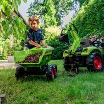 mini traktoriui priekaba - Traktorius Falk Claas, žalias - 14 nuotrauka