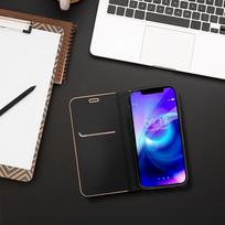 xiaomi 13 lite telefonas - LUNA Book Gold dėklas skirtas HUAWEI Mate 20 Lite Raudonas (Red) - 4 nuotrauka