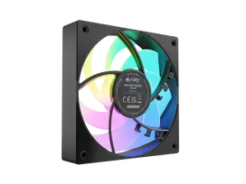 argb fan 120 mm - Fury Fan Sai S12 ARGB PWM Black - 2 nuotrauka
