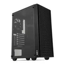 atx case - Kompiuterio Korpusas - iBox CETUS 903 Midi Tower Micro ATX / ATX, 29cm GPU, 16cm CPU Aušintuvas, Juodas - 2 nuotrauka