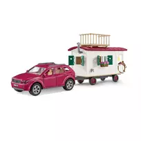 nameliai ant ratu - SCHLEICH HORSE CLUB Rinkinys „Namelis ant ratų slaptiems klubo susitikimams“ 42593 - 3 nuotrauka