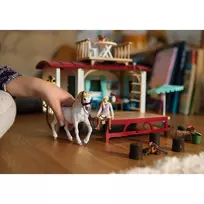 nameliai ant ratu - SCHLEICH HORSE CLUB Rinkinys „Namelis ant ratų slaptiems klubo susitikimams“ 42593 - 7 nuotrauka