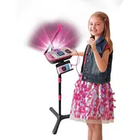 vtech dj - VTech Kidi Super Star DJ Studio, mikrofonas, Purpurinė/Rožinė (Purple/Pink) - 2 nuotrauka